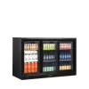 Minibar prosklené posuvné dveře, černá Tefcold DB301S-3