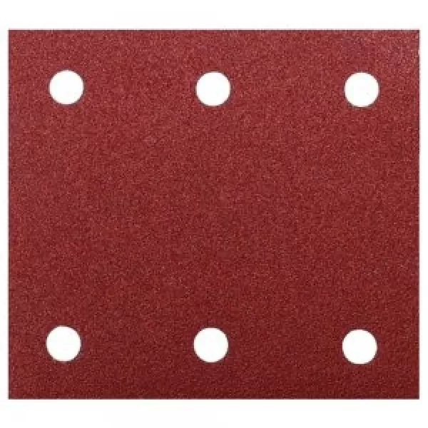 Papír brusný 102x114mm 6 děr K150, 50ks