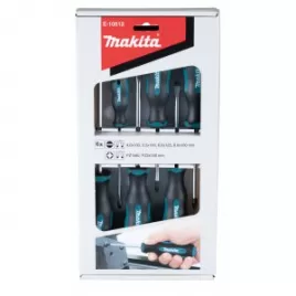 Sada šroubováků 6 ks (4 ks SL+2 ks PZ) Makita E-10512