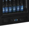 Chladicí skříň prosklené dveře Tefcold CEV 435 CP BLACK