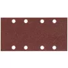 Papír brusný suchý zip 93x185mm 8 děr K180, 10ks
