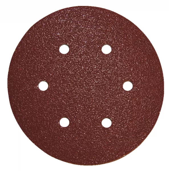 Papír brusný suchý zip 150mm 6 děr K80, 10ks Makita P-37493