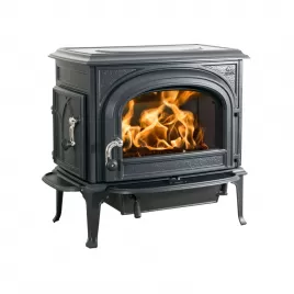 Krbová kamna modročerný smalt, dvířka bez ozdobných příček Jotul F 500 ECO SE BBE