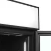 Chladicí skříň prosklené kř. dveře Tefcold FSC1000H BLACK