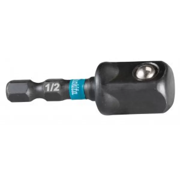Torzní adaptér 1/4" IMPACT BLACK, čtyřhran 1/2", 50mm Makita B-66874