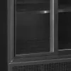 Chladicí skříň prosklené posuvné dveře Tefcold FSC 891 S Black