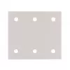 Papír brusný suchý zip 102x114mm 6 děr K120, 10ks