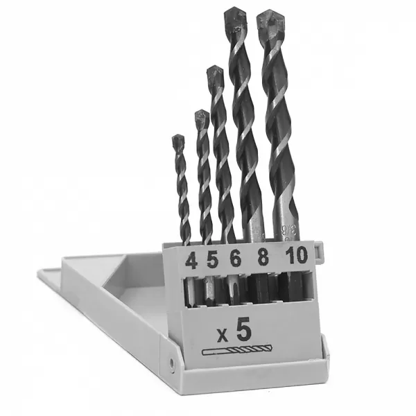 Sada vrtáků s válcovou stopkou univerzálních Multiplex 5 ks v plastové krabičce Makita P-23802