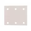 Papír brusný suchý zip 102x114mm 6 děr K320, 10ks