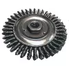 Kotoučový kartáč z ocelového drátu,splétaný drát 0,5mm,100mm