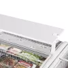 Kombinovaný chladicí/mrazicí ostrov antracit Tefcold Twin 220-A-CF