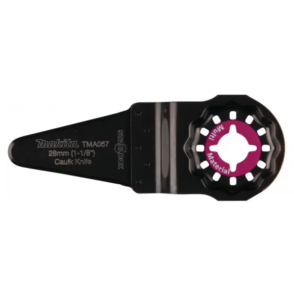 Řezný nůž na tmel/silikon 28x40mm HCS TMA067 Starlock (i pro O.I.S.) Makita B-65006
