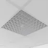 Větrací mřížka do minerálního podhledu z vysoce kvalitního plastu 595x595 mm, bílá DALAP 307