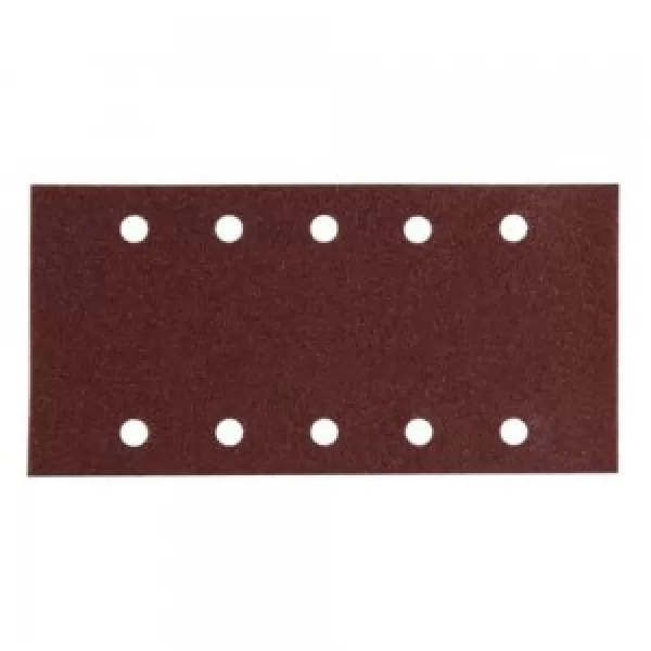 Papír brusný suchý zip 115x229mm 10 děr K100, 50ks