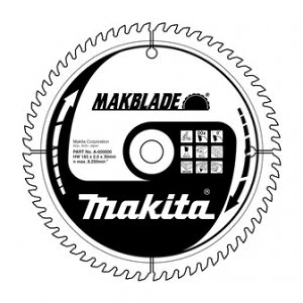 Kotouč pilový dřevo MAKBLADE 260x2.3x30mm 24Z = old B-17712, new B-33679