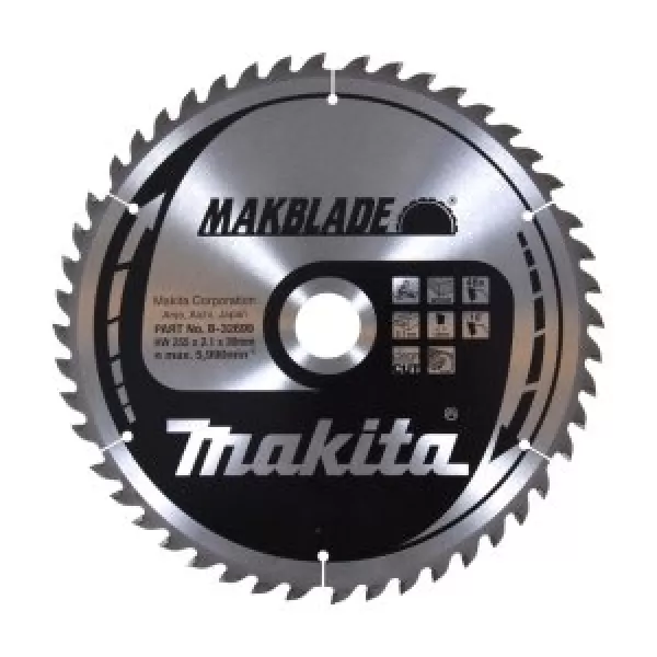 Kotouč pilový dřevo MAKBLADE 255x2.1x30mm 48Z = old B-08888