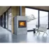 Kazetová krbová vložka černý lak, přední a pravé boční prosklení JOTUL I 620 FR