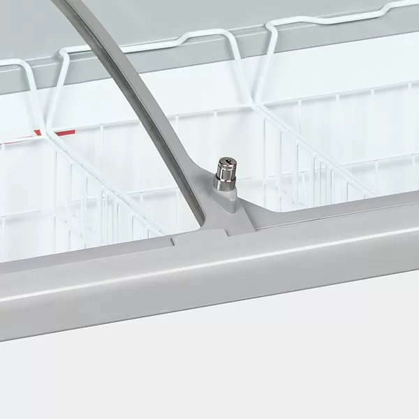 Pultová mraznička prosklené oblé víko Tefcold NIC 201 SCEB