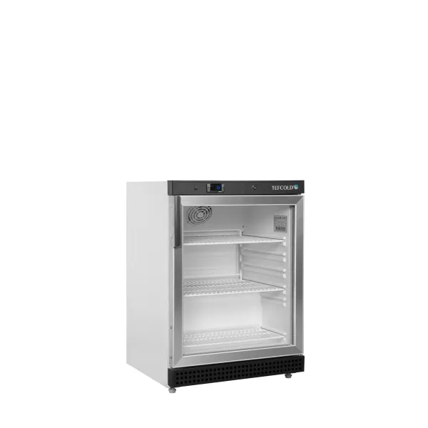 Chladicí skříň prosklené dveře, bílá Tefcold UR 200 G