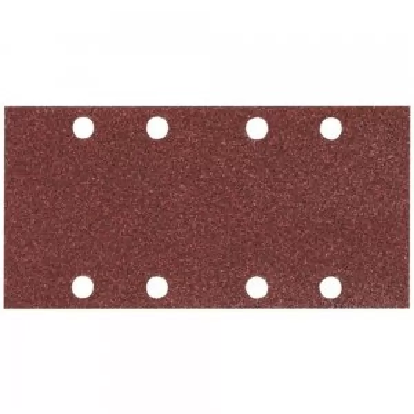 Papír brusný suchý zip 93x185mm 8 děr K120, 50ks