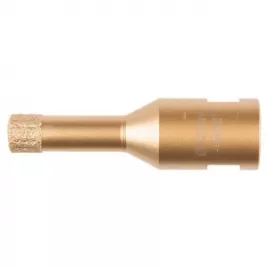 Děrovka s diamantovým zrnem 12mm (se závitem M14 pro úhlovou brusku)=oldD-61101