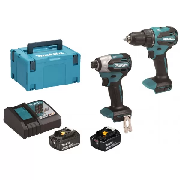 Aku sada DDF490+DTD158 Li-ion LXT 18V 2x3,0 Ah Makita DLX2577JX2