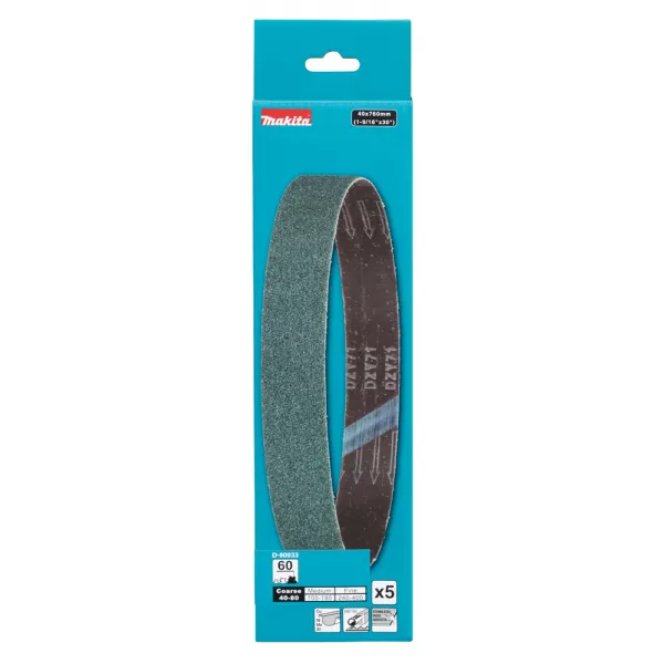 Brusný pás 40x760mm Z60 5 ks Makita D-80933