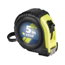 Svinovací metr 5m x 19mm pryžový obal EXTOL CRAFT 3145