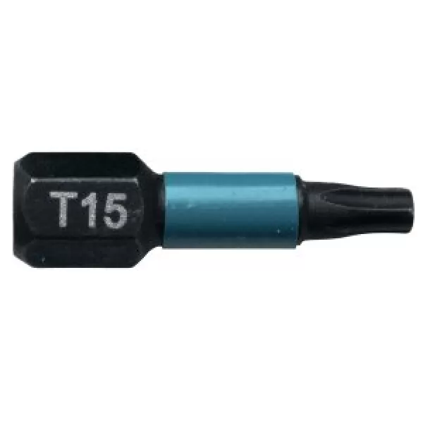 Torzní bit 1/4" IMPACT BLACK T15, 25mm 2 ks Makita 1.313845