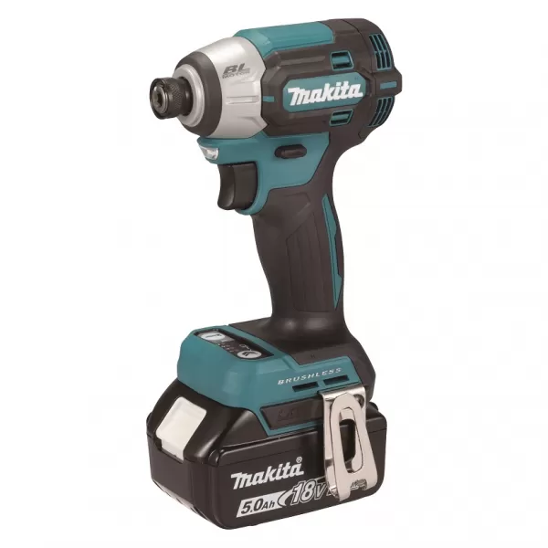Aku rázový šroubovák 1/4" Li-ion LXT 18V/2x5,0Ah, Makpac Makita DTD201RTJ