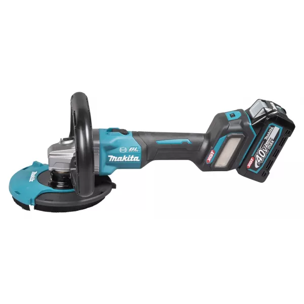 Aku bruska pro broušení betonu 125mm Li-ion XGT 40V/2x4,0Ah,Makpac Makita GA023GM204