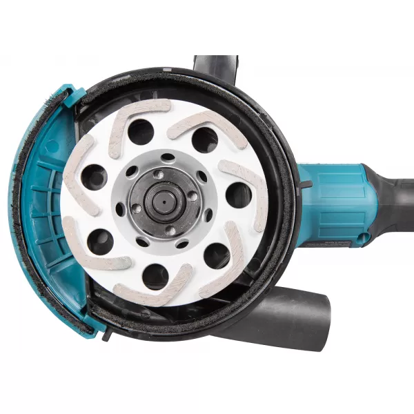 Aku bruska pro broušení betonu 125mm Li-ion XGT 40V/2x4,0Ah,Makpac Makita GA023GM204