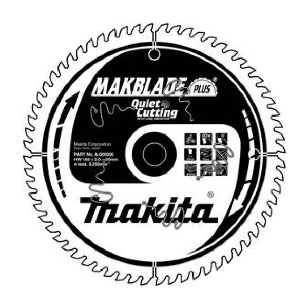 Kotouč pilový dřevo MAKBLADEplus 305x2.6x30mm 60Z Makita B-08729