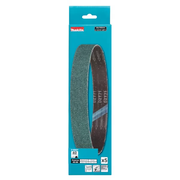 Brusný pás 40x760mm Z40 5 ks Makita D-80927