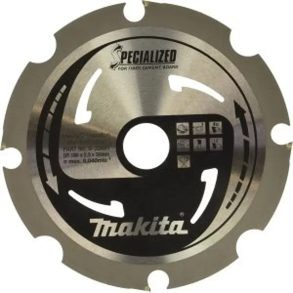 Kotouč pilový PCD na vláknocementové desky 190x30mm 4Z Makita B-33691