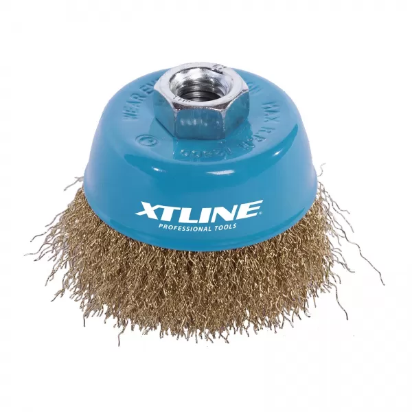 Kartáč hrnkový vlnitý M14 75 mm XTline XT22002