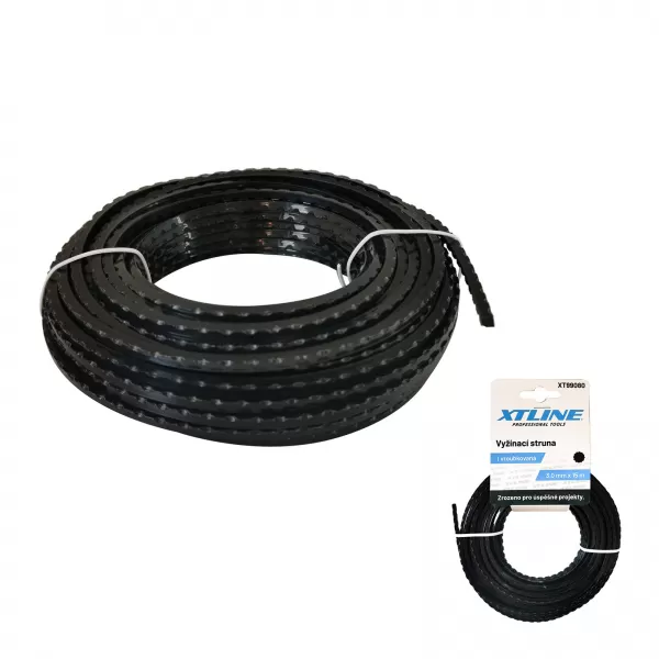 Vyžínací struna vroubkovaná 3 mm / 15 m XTline XT99080