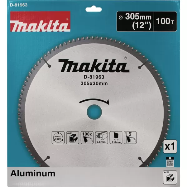 Kotouč pilový TCT hliník 305x30mm 100Z Makita D-81963
