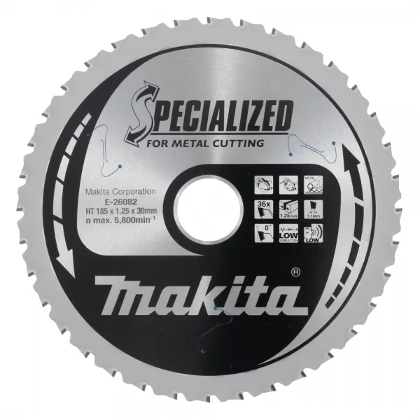 Kotouč pilový ocel TCT 185x30mm 36Z Makita E-26082