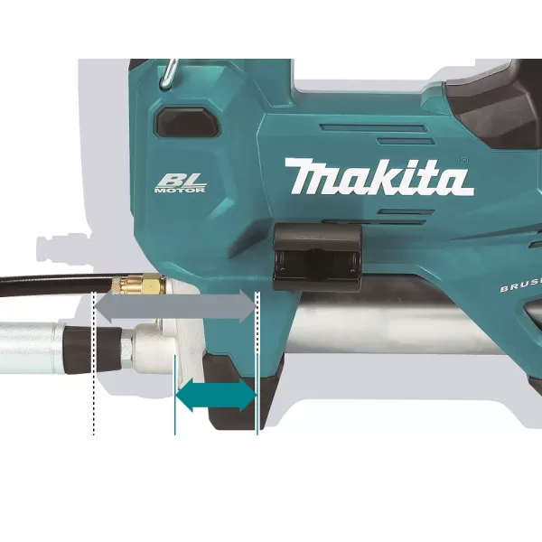 Aku maznice Li-ion XGT 40V bez aku Makita GP001GZ
