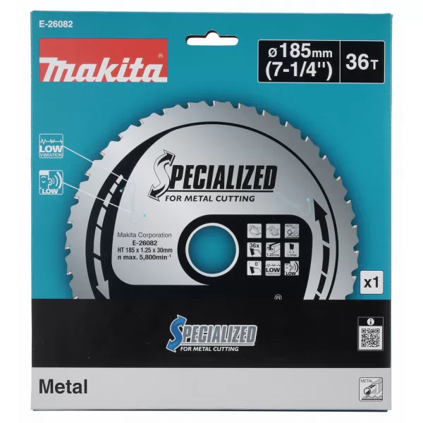 Kotouč pilový ocel TCT 185x30mm 36Z Makita E-26082