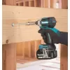 Aku rázový šroubovák 1/4" Li-ion LXT 18V/2x5,0Ah, Makpac Makita DTD201RTJ