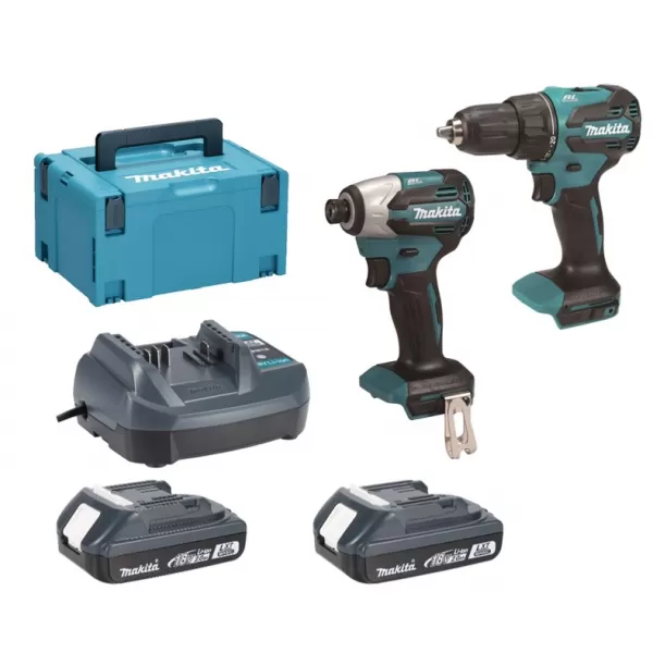 Aku sada DHP490+DTD158 Li-ion LXT 18V 2x2,0 Ah Makita DLX2580V01