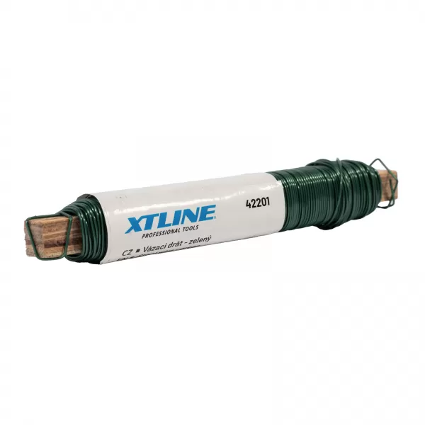 Vázací drát zelený PVC 0,65 (0,55) mm x 30 m XTline 42201