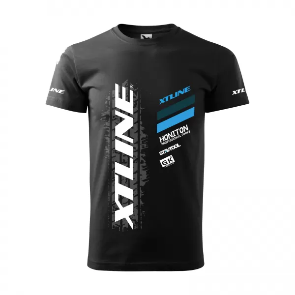 Pánské triko unisex černé velikost L XTline XTTRIKO1001-L