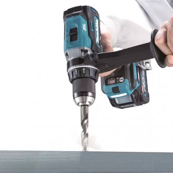 Aku bezuhlíkový příklepový šroubovák Li-ion XGT 40V/2x4,0Ah,Makpac Makita HP003GU201
