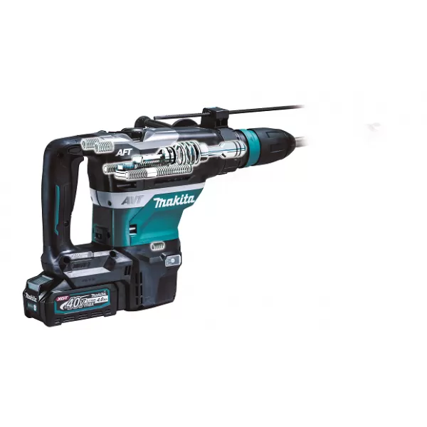 Aku kladivo SDSMax s AWS Li-ion XGT 40V/2x4,0Ah,kufr Makita HR005GU201