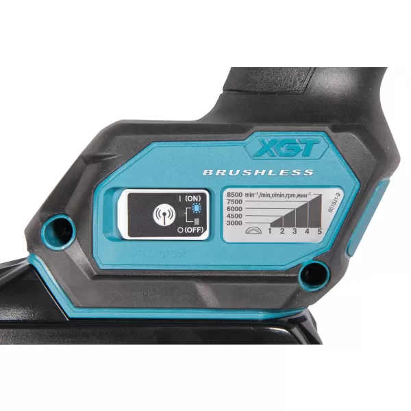 Aku bruska pro broušení betonu 125mm Li-ion XGT 40V/2x4,0Ah,Makpac Makita GA023GM204