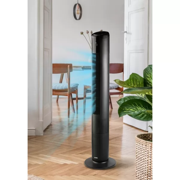 Sloupový ventilátor s ovládáním a podsvícením DOMO DO8153