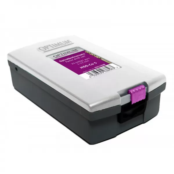 Vrtáky sada 41 ks 6 – 10 mm OPTIMUM HSS-Co